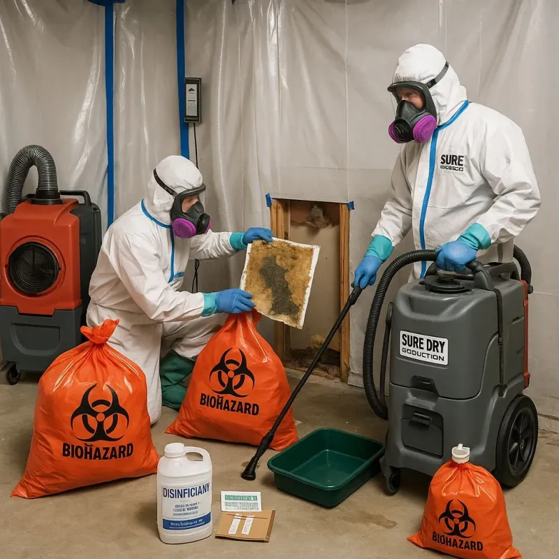 Contaminated Water Handling Protocols process in Westwood, NJ
