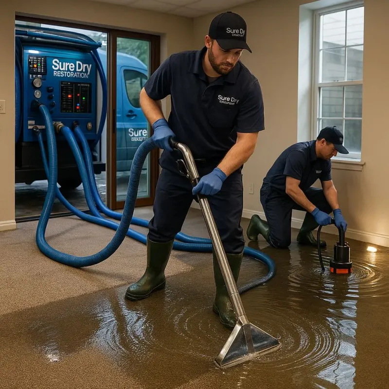 Water Extraction and Removal process in Westwood, NJ